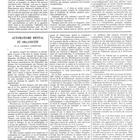 0681 - Page 675 - Travaux originaux. Sur certains points de physiologie pathologique concernant les affections vasculaires périphériques. Par MM. Maurice Villaret et L. Justin-Besançon / Automatisme mental et organicité. Par M. Laignel-Lavastine