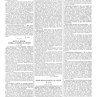 0687 - Page 681 - Sociétés de province. Société nationale de médecine et des sciences médicales de Lyon. 16 mai 1928 / Société de médecine, chirurgie et pharmacie de Toulouse. Avril 1928 / Réunion médico-chirurgicale des hôpitaux de Lille. 23 avril 1928
