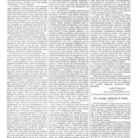 0690 - Page 684 - Chroniques, variétés et informations. Sur les tendances de la médecine américaine / Un voyage médical à Vichy