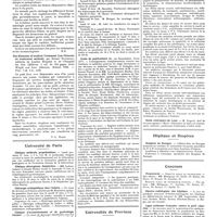 0741 - Page 735 - Chroniques, variétés et informations. Livres nouveaux. Documents pour servir à l'édification d'une dermatologie animale (chien et chat), par Ch. Leblois... (Vigot frères, éditeurs...), 1927, Paris / The elements of medical treatment (Les éléments du traitement médical), par Robert Hutchison, (John Wright and Sons, éditeurs), Bristol, 1926 [P.-L. Marie] / Université de Paris. Clinique médicale propédeutique / Clinique chirurgicale, Salpêtrière / Chirurgie orthopédique chez l'adulte / Clinique d'accouchements et de gynécologie Tarnier / Ecole de puériculture / Universités de province. Faculté de médecine de Strasbourg / Ecole vétérinaire de Lyon / Hôpitaux et hospices. Hospices de Bourges / Concours. Prosectorat / Electro-radiologiste des hôpitaux / Ligue nationale française contre le péril vénérien