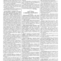 0751 - Page 745 - Sociétés de Paris. Société médicale des hôpitaux. 8 juin 1928 / Société française de dermatologie et de syphiligraphie. 10 mai 1928