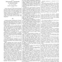 0769 - Page 763 - Petites cliniques de «la presse médicale». N° 37. Péricardite purulente à pneumocoques. Par Louis Ramond...