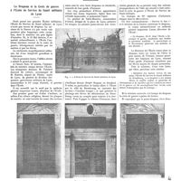 0785 - Page 779 - Chroniques, variétés et informations. Le drapeau et la croix de guerre à l'école du service de santé militaire de Lyon