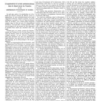 0853 - Page 843 - Chroniques, variétés et informations. L'organisation de la lutte antituberculeuse dans le département du Finistère et ses conséquences économiques et sociales