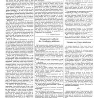 0855 - Page 845 - Chroniques, variétés et informations. L'organisation de la lutte antituberculeuse dans le département du Finistère et ses conséquences économiques et sociales / Groupement national des syndicats médicaux / Voyage aux eaux minérales