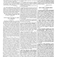 0882 - Page 872 - Sociétés de Paris. Société médicale des hôpitaux. 6 juillet 1928 / Section d'études scientifiques de l'oeuvre de la tuberculose. 12 mai 1928 / Société clinique de médecine mentale. 21 mai 1928