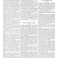 0900 - Page 890 - Sociétés de province. Société de médecine, chirurgie et pharmacie de Toulouse. Mai 1928 / Société de chirurgie de Toulouse. 25 mai 1928 / Société de chirurgie d'Alger. 18 mai 1928