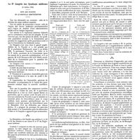 0903 - Page 893 - Chroniques, variétés et informations. Le IIe Congrès des syndicats médicaux (8 juillet 1928). Vote des statuts de la nouvelle confédération