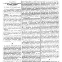 0917 - Page 907 - Chroniques, variétés et informations. Voyage d'études de la faculté de médecine de Montpellier aux stations climatiques et hydro-minérales du Vivarais, du Velay et du Lyonnais