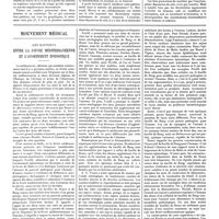 0942 - Page 932 - Travaux originaux. Travail du laboratoire de physiologie de la faculté de médecine. Sur le mécanisme d'action de l'amylase. Marche de l'hydrolyse dans le temps. Par Yvonne Schaeffer / Mouvement médical. Les rapports entre la fièvre méditerranéenne et l'avortement épizootique