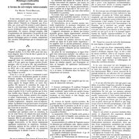 0965 - Page 955 - Petites cliniques de «la presse médicale». N° 43. Méningo-radiculite syphilitique à forme de névralgie intercostale. Par Marcel Faure-Beaulieu...