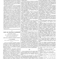 0974 - Page 964 - Travaux originaux. Le choléra asiatique. Par F. d'Hérelle... / Le coup de poignard rachidien. Symptôme initial de certaines hémorragies sous-arachnoïdiennes. Essai sur les hémorragies méningées spinales. Par Paul Michon...