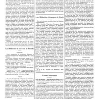 0984 - Page 974 - Chroniques, variétés et informations. Correspondance. Maladies chroniques et taches solaires / La médecine à travers le monde. Paraguay / Sicile / Uruguay / Les médecins étrangers à Paris / Livres nouveaux. Voilà vos bergers... Jésus devant la science, par le Dr Emile Vérut. Préface de M. Louis Bertrand... Maloine, éditeur, Paris... [Lortat-Jacob] / Therapeutic malaria, par C. de M. Rudolf... (Oxford University Press)