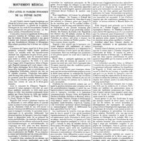 1007 - Page 997 - Travaux originaux. Contribution à l'étude symptomatologique de la rupture traumatique de la rate. Par Georges Carajannopoulos... / Mouvement médical. L'état actuel du problème étiologique de la fièvre jaune