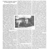 1013 - Page 1003 - Chroniques, variétés et informations. L'institut d'anatomie cérébrale de l'université de Zurich