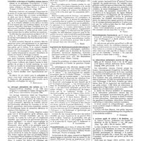 1064 - Page 1054 - Chroniques, variétés et informations. Livres nouveaux. Accidents d'automobile ; étude médico-légale..., par le professeur Pierre Parisot et le Dr Eugène Morin... (Librairie Berger..., Nancy)... [Maurice Perrin] / L'équilibre acide-base et l'équilibre ionique dans le cancer et le précancer..., par René Reding... (Vaillant Carmann). Liége 1928 [P. Moulonguet] / La chirurgie abdominale des enfants, par L.-E. Barrington-Ward... (Humphrey Milford, Presses universitaires d'Oxford), 1928 [Albert Mouchet] / Practical serology, par L. Vigano..., traduction de E. M. Heffer... (W. Heffer, éditeur), Cambridige, 1928... [P.-L. Marie] / Ergebnisse der medizinischenstrahlenforschung (résultats de recherches radiologiques médicales)..., publié sous la direction de Halfelden..., Holthusen..., Gungleng... et Martin... (Librairie George Thieme, Leipzig) [A. Laquerrière] / Frauenheilkunde, par A. Seitz... du professeur Honigmann (Edition Theodor Steinkopff), Dresde et Leipzig, 1928 [H. Vignes] / Bakteriologisches taschenbuch, par O. Olsen... (J. A. Barth, éditeur), Leipzig, 1927 [P.-L. Marie] / La tuberculose pulmonaire ouverte de l'âge scolaire, par M. Georges Simon... (Johann Ambrosius Barth, éditeur), Leipzig, 1928... [G. Schreiber] / A occlusao aguda do pyloro e do duodeno, par M. Americo Valerio... (Emp. Тур., édit.), Rio de Janeiro, 1927