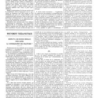 1073 - Page 1063 - Travaux originaux. Travail de la clinique chirurgicale de la Salpêtrière (prof. A. Gosset). Comment combattre les complications infectieuses de la curiethérapie des cancers utérins. Par E. Wallon... / Mouvement thérapeutique. Existe-t-il des moyens médicaux pour hâter la consolidation des fractures ?
