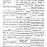 1078 - Page 1068 - Chroniques, variétés et informations. L'enseignement de la technique culinaire pour les médecins / La session de mai 1928 du comité permanent de l'office international d'hygiène publique