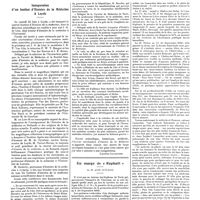 1095 - Page 1085 - Chroniques, variétés et informations. Inauguration d'un institut d'histoire de la médecine à Leyde / En marge de «Raphaël». Le Dr Alin (1774-1831)