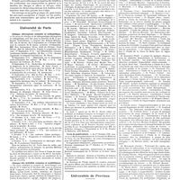 1097 - Page 1087 - Chroniques, variétés et informations. Livres nouveaux. Livres nouveaux. Impôt sur les bénéfices des professions non commerciales, par André Monges... (Rousseau et Compagnie, éditeurs...), Paris... / Université de Paris. Clinique chirurgicale infantile et orthopédique / Clinique des maladies cutanées et syphilitiques / Ecole de puériculture / Universités de province. Liste des thèses soutenues devant la faculté de médecine de Montpellier pendant l'année 1927-1928