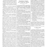 1110 - Page 1100 - Chroniques, variétés et informations. Aperçu historique de l'antisepsie et de l'asepsie. A propos d'un livre de Stewart Mc Kay sur la vie et l'oeuvre de Lawson Tait / Organisation d'hygiène de la société des nations. Commission du cancer / La glace sèche