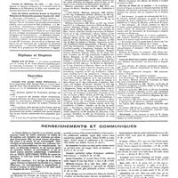 1130 - Page 1120 - Chroniques, variétés et informations. Université de Paris. Clinique des maladies cutanées et syphilitiques / Universités de province. Faculté de médecine de Lille / Liste des thèses soutenues devant la faculté de médecine de Montpellier pendant l'année 1927-1928 / Hôpitaux et hospices. Hôpital civil de Brest / Nouvelles. Création d'un groupe volant d'infirmières / Corps de santé militaire / Service de santé de la marine / Corps de santé des troupes coloniales / Nécrologie / Renseignements et communiqués