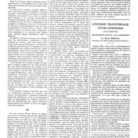 1152 - Page 1142 - Travaux originaux. Dualité des adhérences périviscérales. Leur traitement par le lipiodol «in situ». Par L. Cerf et N. Pauly / L'incision transversale cutanéo-aponévrotique sus-pubienne. Enseignements tirés de 1 000 laparotomies. Par Marcel Sénéchal...