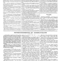 1162 - Page 1152 - Chroniques, variétés et informations. Concours. Médecin, chirurgien, spécialiste des hôpitaux coloniaux et pharmacien chimiste du service de santé colonial / Nouvelles. Distinctions honorifiques / Corps de santé des troupes coloniales / Nécrologie / Renseignements et communiqués