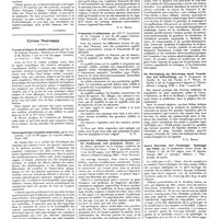 1176 - Page 1166 - Chroniques, variétés et informations. Correspondance. A propos d'une communication intitulée «tuberculome cérébral à évolution rapide» [Vaudremer] / Livres nouveaux. Travaux pratiques de cuisine raisonnée, par les Drs de Pomiane-Pozerski, Hemmerdinger, Henri Labbé et M. Martel... (Librairie Le François)... / Pneumogastrique et glandes endocrines, par D. Santenoise... (A. Legrand, éditeur), Paris, 1927 [P.-L. Marie] / Tréponème et néoplasmes, par MM. L. Jacquemart et Ch. Pfeiffer... (Maloine, éditeur), 1927... / Lehrbuch der klinischen untersuchungsmethoden für studierende und praktische aerzte, par H. Sahli... (F. Deuticke, éditeur), Vienne et Leipzig, 1928... [P.-L. Marie] / Die bekämpfung des blutverlust durch transfusion und gefässfüllung, par P. Claiemont... ; R. von den Velden et P. Wolff... (G. Thieme, éditeur), Leipzig, 1928... [P.-L. Marie] / Innere sekretion. Ihre physiologie, pathologie und klinik, par le professeur Julius Bauer... Vienne, 1927 (J. Springer, éditeur)... [P.-L. Маriе]