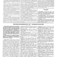 1178 - Page 1168 - Chroniques, variétés et informations. Universités de province. Ecole d'application du service de santé des troupes coloniales / Nouvelles. Naturalisation / Hivernage des enfants / Nécrologie / Renseignements et communiqués