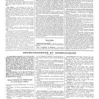 1210 - Page 1200 - Chroniques, variétés et informations. Concours. Prix dé l'internat / Prix Fillioux / Hospices civils de Rouen / Nouvelles. Distinctions honorifiques / Don à l'académie de médecine / Ecole coloniale d'infirmières-visiteuses de protection maternelle et infantile / Direction de la section des maladies épidémiques / Renseignements et communiqués