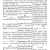 1224 - Page 1214 - Chroniques, variétés et informations. Habitations ouvrières salubres / Questions fiscales [René Pinchon] / La médecine à travers le monde. Belgique / Écosse / Grèce / Russie / Livres nouveaux. Les maladies rhumatismales chroniques ; diagnostic et traitement, par F. G. Thomson et R. G. Gordon... Traduction de l'anglais par A. Françon... (Librairie Félix Alcan), Paris, 1928... [L. Rivet] / L'année médicale pratique, publiée sous la direction de C. Lian... Préface du professeur A. Sergent... (Lépine, éditeur), Paris, 1928... [L. Rivet] / Précis de médecine infantile, par Edmond Weill et Georges Mouriquand... (Gaston Doin et Compagnie, éditeurs), Paris, 1928... [G. Schreiber] / A textbook of psychiatry, par Hederson et Gillespie... (Oxford Medical publications) [M. Nathan] / Livres reçus