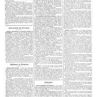 1225 - Page 1215 - Chroniques, variétés et informations. Université de Paris. Clinique des maladies cutanées et syphilitiques / Universités de province. Clinique universitaire de chirurgie infantile et d'orthopédie / Hôpitaux et hospices. Hôpital Saint-Antoine / Les acquisitions médicales pratiques / Concours. Electro-radiologiste des hôpitaux / Hospices civils de Nice
