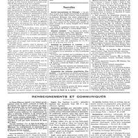 1226 - Page 1216 - Chroniques, variétés et informations. Concours. Hospices civils de Rouen / Nouvelles. Société internationale de chirurgie / Situation coloniale / Hommage au professeur G. Lemoine / Groupement des médecins propriétaires d'immeubles / Service de santé de la marine / Corps de santé des troupes coloniales / Renseignements et communiqués