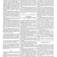 1239 - Page 1229 - Chroniques, variétés et informations. Aperçu historique de l'antisepsie et de l'asepsie. A propos d'un livre de Stewart Mc Kay sur la vie et l'oeuvre de Lawson Tait / La préparation du Ier Congrès international des hôpitaux / Questions fiscales