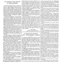 1255 - Page 1245 - Chroniques, variétés et informations. Le transport des blessés en haute montagne / La protection des nouveau-nés contre «l'exode nourricier» prématuré