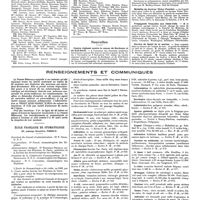 1274 - Page 1264 - Chroniques, variétés et informations. Concours. Internat / Nouvelles. Centre régional contre le cancer de Bordeaux et du Sud-Ouest / Médaille du docteur Victor Pauchet / Propagande française aux Etats-Unis / Service de santé de la marine / Renseignements et communiqués