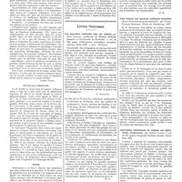 1288 - Page 1278 - Chroniques, variétés et informations. La médecine à travers le monde. Indes anglaises / République Argentine / Russie / Livres nouveaux. Les mauvaises habitudes chez les enfants, par René Cruchet... (L'Expansion scientifique française, éditeur), Paris, 1928... [G. Schreiber] / La vie, par le Dr Jean-Paul Bounhiol..., avec une préface du professeur L. Joubin... (Ernest Flammarion, éditeur). Paris... / Traité de l'impôt sur les bénéfices non commerciaux, par F. Imbrecq (Les Presses universitaires de France)... / Voies d'accès aux carrières médicales coloniales (Essai d'orientation professionnelle), par Victor-Edouard Nessmann (Thèse de Strasbourg), 1927 / Inyecciones subcutaneas de oxigeno, sus aplicaciones terapeuticas, par Adran Cuadra... (Tipografia Catolica Casals), Barcelone, 1928 [M. Nathan]
