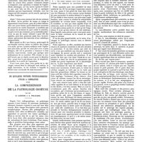 1292 - Page 1282 - Travaux originaux. Sur l'incision transversale dans la laparotomie. Par J.-L. Faure / De quelques notions physiologiques utiles à connaître pour la compréhension de la pathologie osseuse. Par MM. R. Leriche et A. Policard
