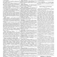 1305 - Page 1295 - Chroniques, variétés et informations. Université de Paris. Clinique médicale propédeutique / Clinique médicale / Clinique thérapeutique médicale / Clinique des maladies du système nerveux / Clinique chirurgicale / Clinique obstétricale / Clinique gynécologique / Physiologie / Bactériologie / Physique médicale / Collège libre des sciences sociales / Ecole de sérologie / Ecole municipale d'hygiène / Ecole de puériculture / Universités de province. Ecole du service de santé militaire / Hôpitaux et hospices. Hôpital Saint-Antoine