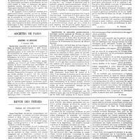 1316 - Page 1306 - XXXVIIe Congrès de l'association française de chirurgie (Paris, 8-13 octobre 1928). Première question à l'ordre du jour : Les résultats éloignés du traitement chirurgical de l'ulcère du duodénum (A suivre) / Sociétés de Paris. Académie de médecine. 9 octobre 1928 / Revue des thèses. Thèse de Strasbourg (1928). Lieou Yong-Choen. Syndrome sympathique cervical postérieur et arthrite cervicale chronique (Schuler et Mink, éditeurs, Strasbourg) [H. Schaeffer]