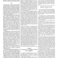 1319 - Page 1309 - Chroniques, variétés et informations. XXXVIIe Congrès français de chirurgie. Discours de M. A. Gosset... / A propos de l'exercice de la médecine en France par les étrangers / Intérêts professionnels