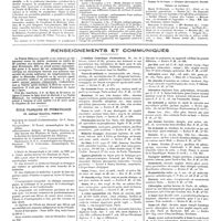 1322 - Page 1312 - Chroniques, variétés et informations. Concours. Dispensaire antituberculeux de Bergerac / Nouvelles. Société française de prophylaxie sanitaire et morale / Journées médicales de Bordeaux / Actes de la faculté de Paris. Examens de doctorat / Thèses de doctorat / Renseignements et communiqués