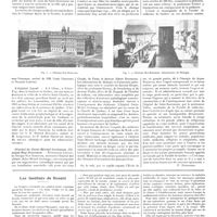 1334 - Page 1324 - Chroniques, variétés et informations. La faculté de médecine de Québec / Les instituts de beauté