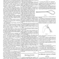 1335 - Page 1325 - Chroniques, variétés et informations. Les instituts de beauté / Questions fiscales [René Pinchon] / Instruments nouveaux. Un nouveau lien élastique pour l'hémostase / La médecine à travers le monde. Argentine