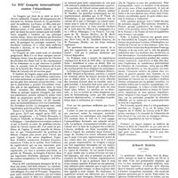 1351 - Page 1341 - Chroniques, variétés et informations. Le XIXe Congrès international contre l'alcoolisme / Albert Robin (1847-1928) [Nécrologie]