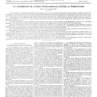 1360 - Page 1350 - XXXVIIe Congrès de l'association française de chirurgie (Paris, 8-13 octobre 1928) (suite et fin). Communications diverses / VIe conférence de l'union internationale contre la tuberculose (Rome, 24-29 septembre 1928) / I. Question biologique : Les éléments filtrables du virus tuberculeux