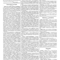 1369 - Page 1359 - Chroniques, variétés et informations. Livres nouveaux. The indian materia medica (La matière médicale de l'Inde), par K. M. Nardkarni... (Bombay, K. M. Nardkarni...). 1927 [Henri Leklerc] / Université de Paris. Clinique des maladies cutanées et syphilitiques / Clinique ophtalmologique (Hôtel-Dieu) / Clinique oto-rhino-laryngologique / Obstétrique / Histologie / Hôpitaux et hospices. Hôpital Saint-Antoine / Hôpital Tenon / Conférences du dimanche / Concours. Internat / Médecin inspecteur d'hygiène
