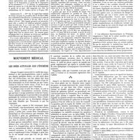 1373 - Page 1363 - Quelques vues nouvelles sur le traitement iodé de l'hyperthyroidie. Par Lucien Dautrebande... / Mouvement médical. Les idées actuelles sur l'énurésie