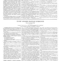 1407 - Page 1397 - Travaux originaux. Sur le traitement des fistules pancréatiques. Par Manuel Corachan... / Bibliographie / XXVIIIe Congrès français d'urologie (Paris, 9-13 octobre 1928). Question à l'ordre du jour : Les rétrécissements de l'uretère